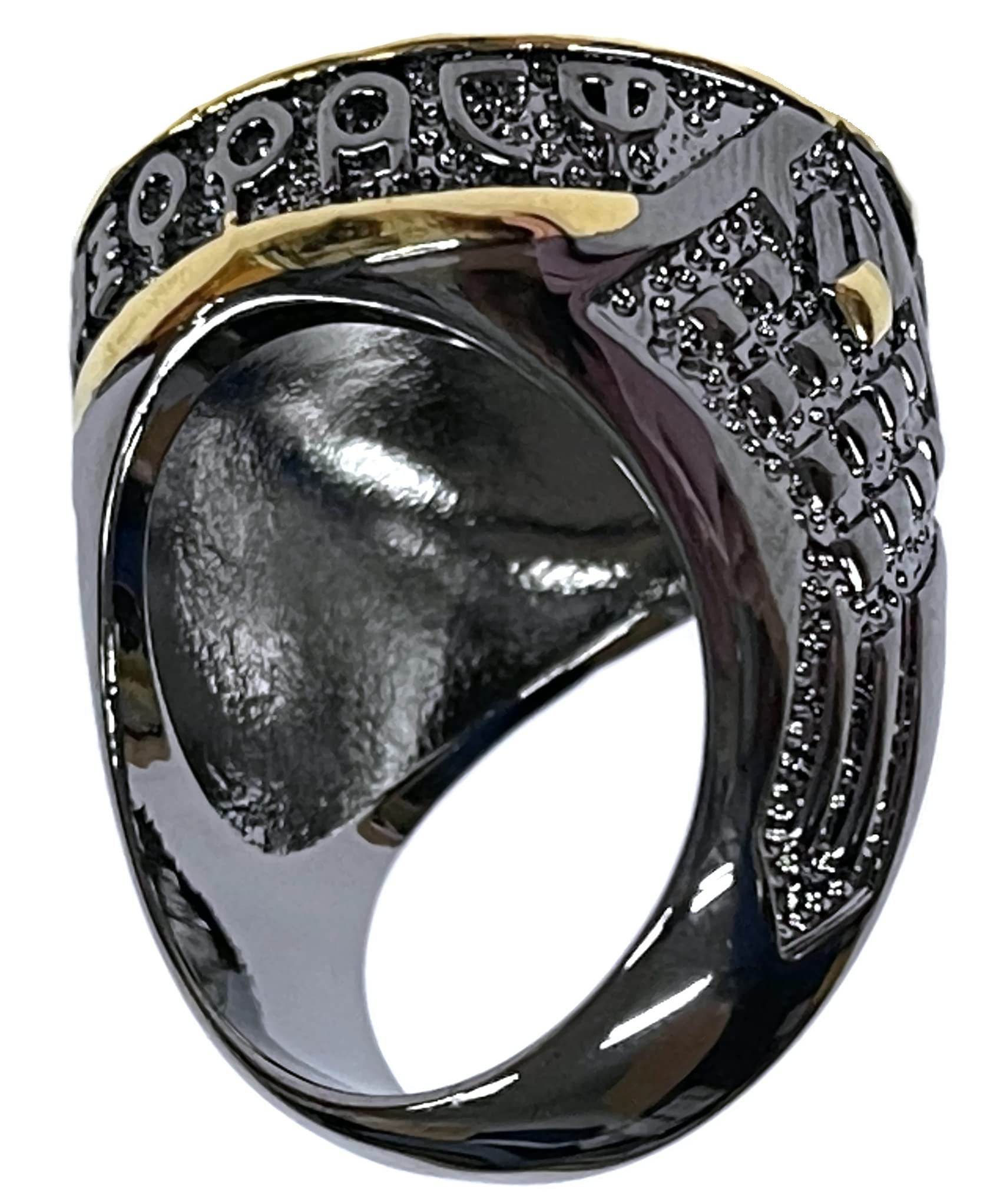 costumebase DUNE RING Duke Leto Atreides Signet Prop Replica Ducal STAINLESS STEEL (US Sz 9)