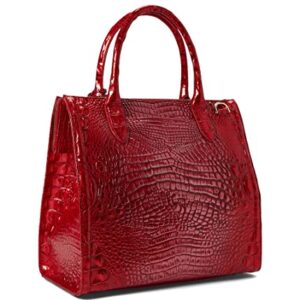 BRAHMIN Melbourne Caroline Satchel Heartbreaker One Size