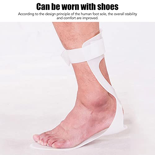 Drop Foot Stabilizer, Lightweight Ankle Foot Orthosis Support Straightener for Injury Recovery Therapy S Left Foot