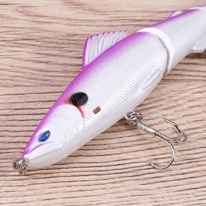 BESPORTBLE 2pcs Bass Lures Fish Lures Lures Bait Gear Hard Bait