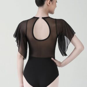 Dance Elite - Larisa - Dance Leotard For Women. Leotards for Women Ballet and Dance (Black, Adult S)