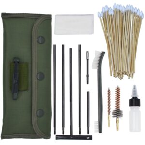 Miaozhun Compact Rifle Gun Cleaning Kit for .22 .223Cal 5.56mm .22LR