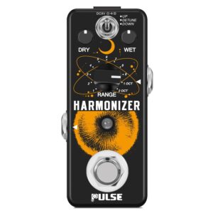 pulse pt-37 harmonizer pitch shifter guitar effect pedal w/octave options many modes nice!