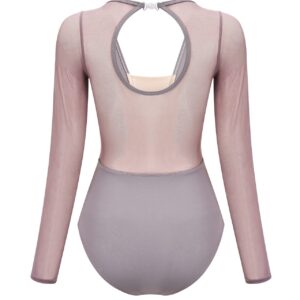 Dance Elite - Eliza - Dance Leotard For Women. Leotards for Women Ballet and Dance (Lilac, Adult M)