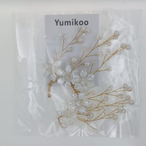 Yumikoo Handmade Elf Ear Cuff Fairy Flower Single Left Earring for Women