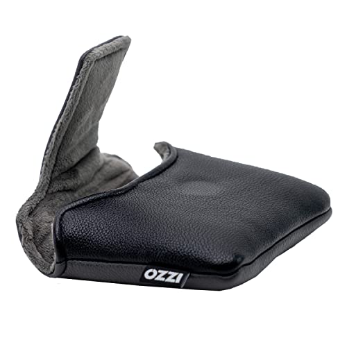 IZZO Golf Premium Mallet Putter Covers - Gray/Black