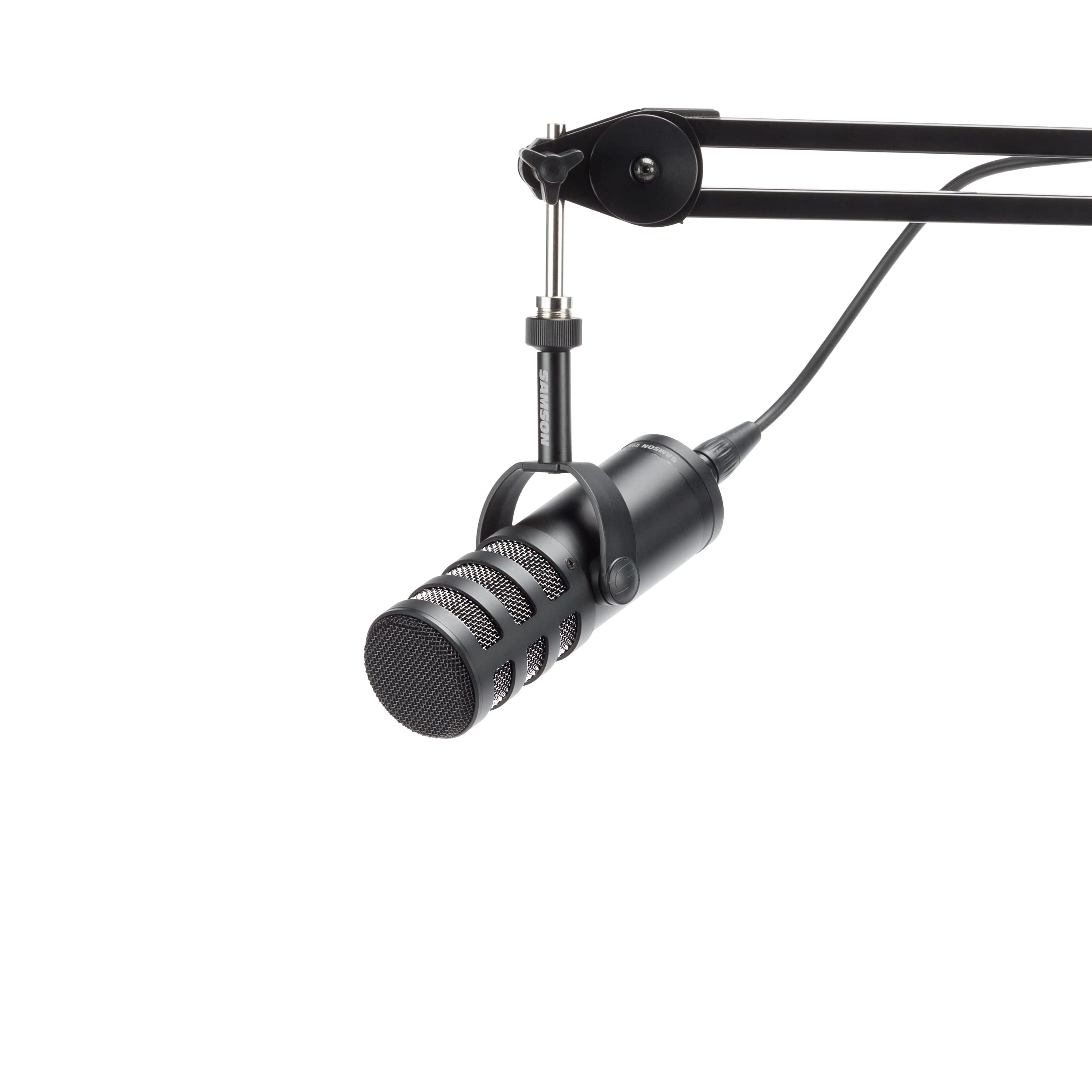 Samson Q9x Dynamic Broadcast Mic for Podcasting, Streaming and Studio Recording Black