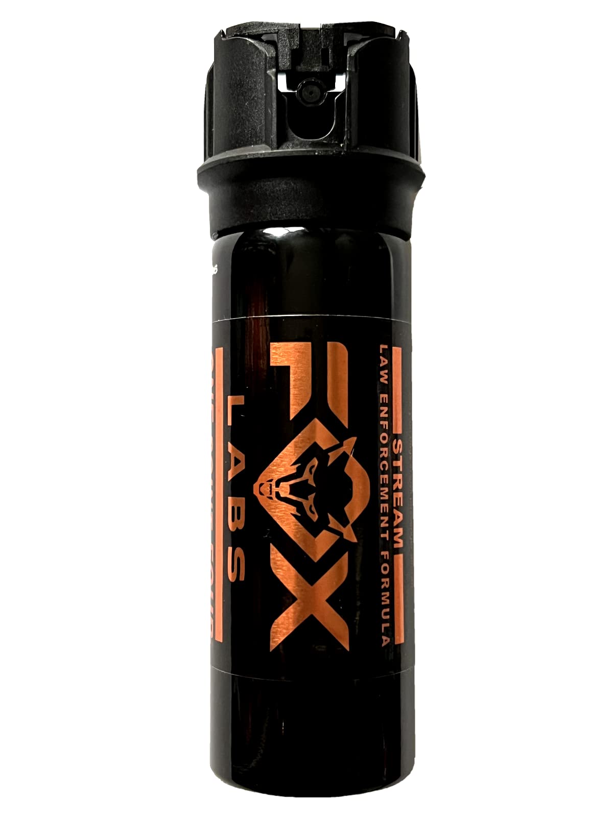 NW Self Defense Products Fox Labs, One Point Four Pepper Spray - 3 oz. Stream & Nylon Holster - Flip Top