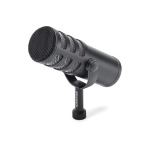 Samson Q9x Dynamic Broadcast Mic for Podcasting, Streaming and Studio Recording Black