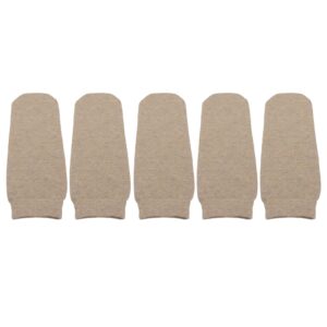 5pcs Stump Socks Set Portable Soft Breathable Elastic Cotton Protective Amputee Socks for Daily Life(M)