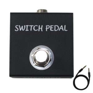 yueyinpu tap switch pedal for guitar effect pedal with ts cable (unlatch tap switch)