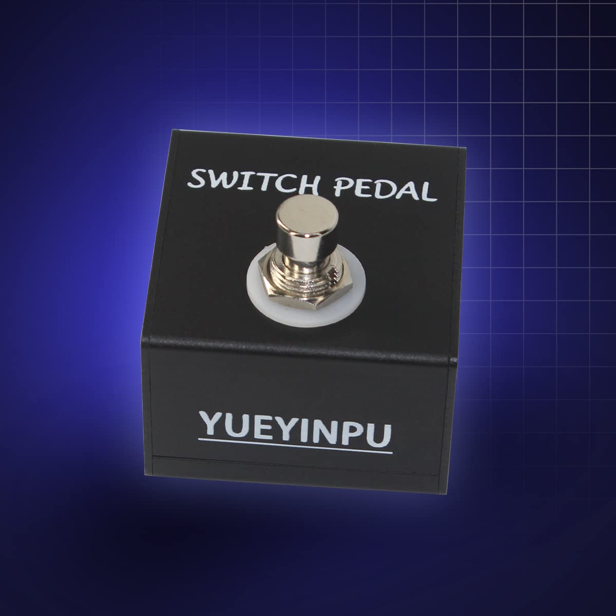 Yueyinpu Tap Switch Pedal For Guitar Effect Pedal With TS Cable (Unlatch Tap Switch)