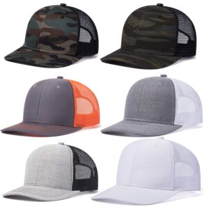 Wholesale Custom Text Logo Embroidered Hats for Men Women Trucker Hat Outdoor Light Grey/Black