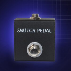 Yueyinpu Tap Switch Pedal For Guitar Effect Pedal With TS Cable (Unlatch Tap Switch)