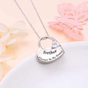 FLYOW Cremation Jewelry Urn Necklace for Ashes for Dad S925 Sterling Silver Keepsake Urn Jewelry Memorial Pendant Necklace for Women