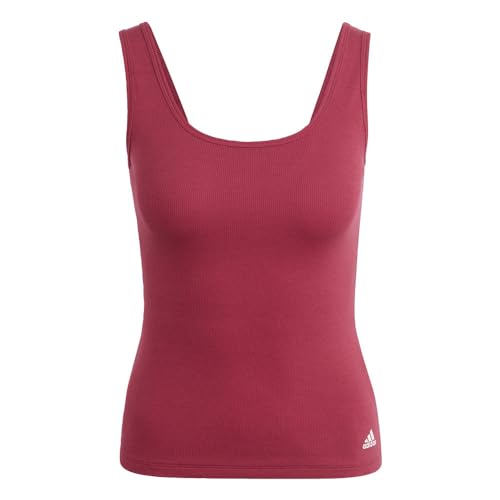 Adidas Women's Tank Top, Legacy Burgundy, XL