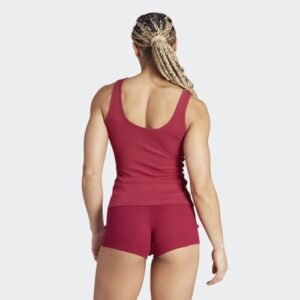 Adidas Women's Tank Top, Legacy Burgundy, XL