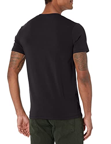 Tilley Men's Organic Crew T-Shirt, Black, X-Large