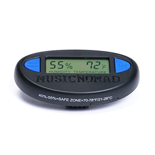 MusicNomad HONE - Guitar Hygrometer - Humidity & Temperature Monitor (MN312)