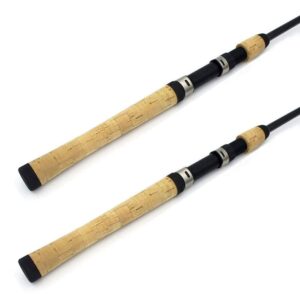 TEAMWILL 2PACKS Spinning Fishing Rod Building Repair Composite Cork Handle Grip and Reel Seat