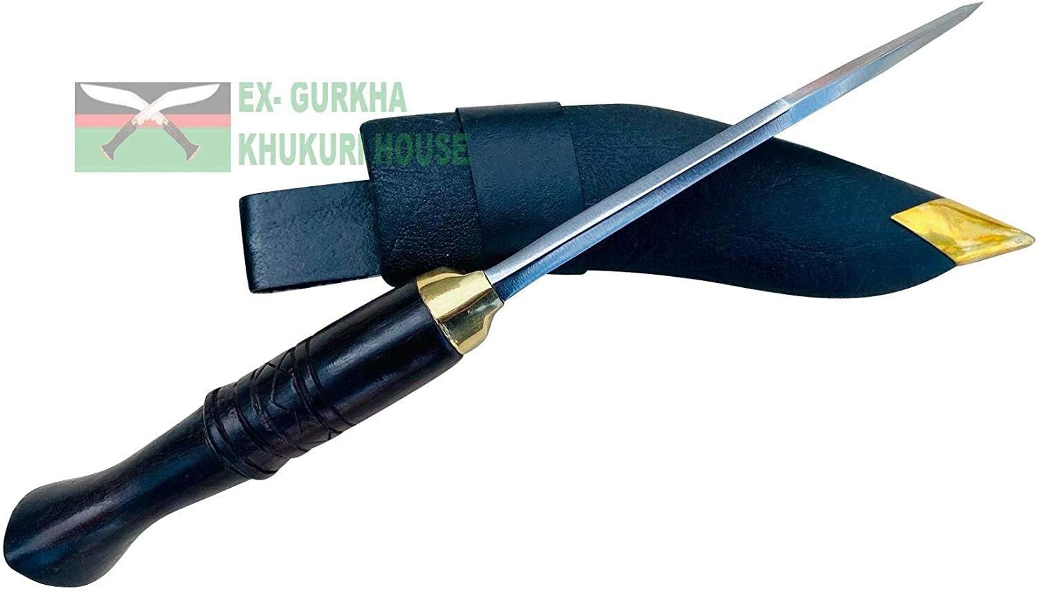 5" Blade Biltong Kukri - Carbon Steel Hand Forged Blade Kitchen Knives - EGKH Factory Outlet in Nepal - Ready to use - Balance water tempered Sharpen Edge Khukuri