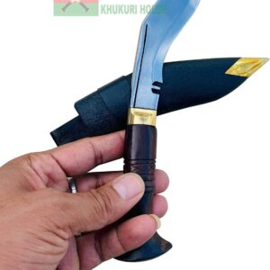 5" Blade Biltong Kukri - Carbon Steel Hand Forged Blade Kitchen Knives - EGKH Factory Outlet in Nepal - Ready to use - Balance water tempered Sharpen Edge Khukuri