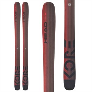 head unisex kore 99 anth/rd skis (315432-156)