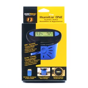 MusicNomad (MN311) The Humitar ONE-Acoustic Guitar Humidifier & Hygrometer