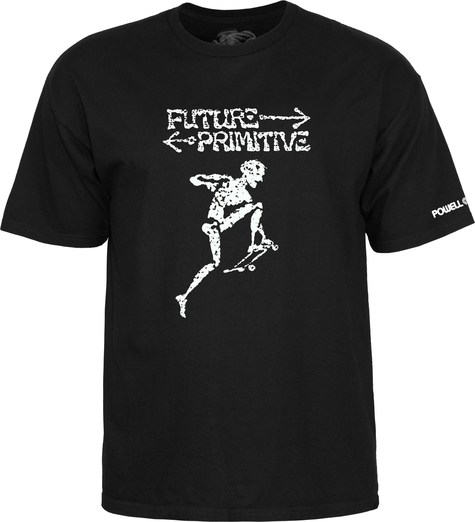 Powell Peralta Skateboards Future Primitive T-Shirt Black Small