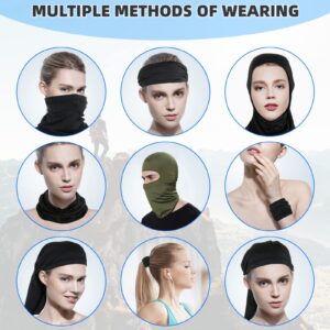 6 Pack Ski Mask Balaclava Face Masks for Men Women Pooh Shiesty Mask Outdoor Full Cover Summer&Winter Protection Black