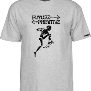 Powell Peralta Skateboards Future Primitive T-Shirt Athletic Heather XX-Large