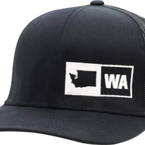 Trucker Hat - Washington (Black)