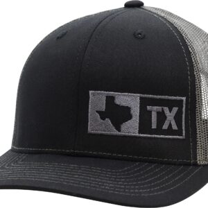 Trucker Hat - Texas (Black/Graphite)