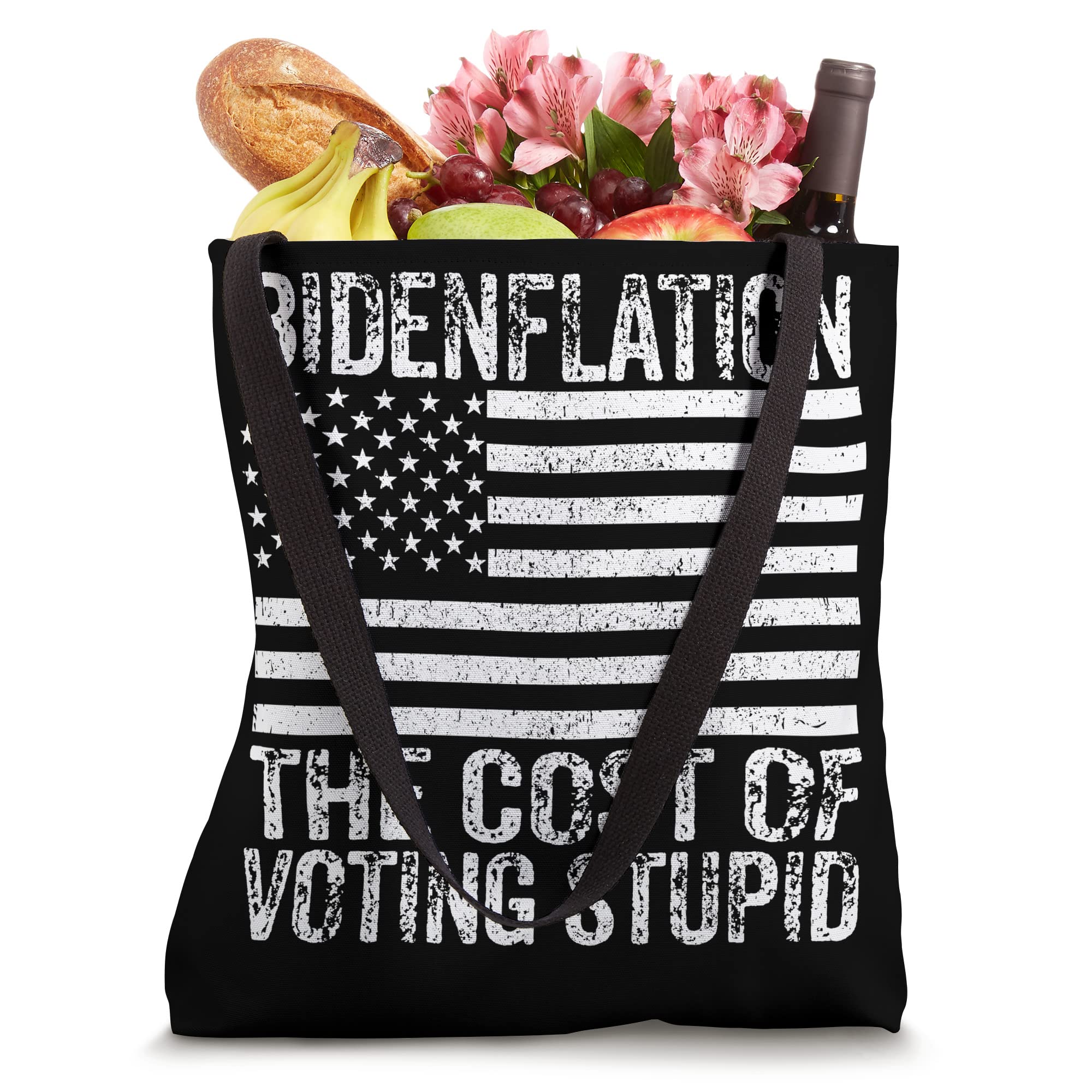 Funny Definition BidenFlation The Cost Of Voting Stupid Tote Bag