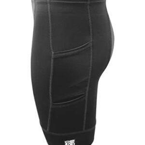 De Soto Forza Tri Short 4-Pocket Highrise - FTFH (Black, Size X-Large)