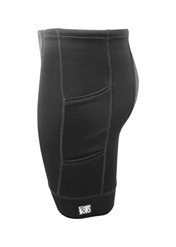 De Soto Forza Tri Short 4-Pocket Highrise - FTFH (Black, Size X-Large)