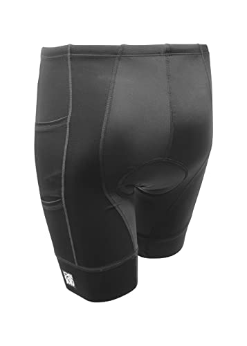 De Soto Forza Tri Short 4-Pocket Highrise - FTFH (Black, Size X-Large)