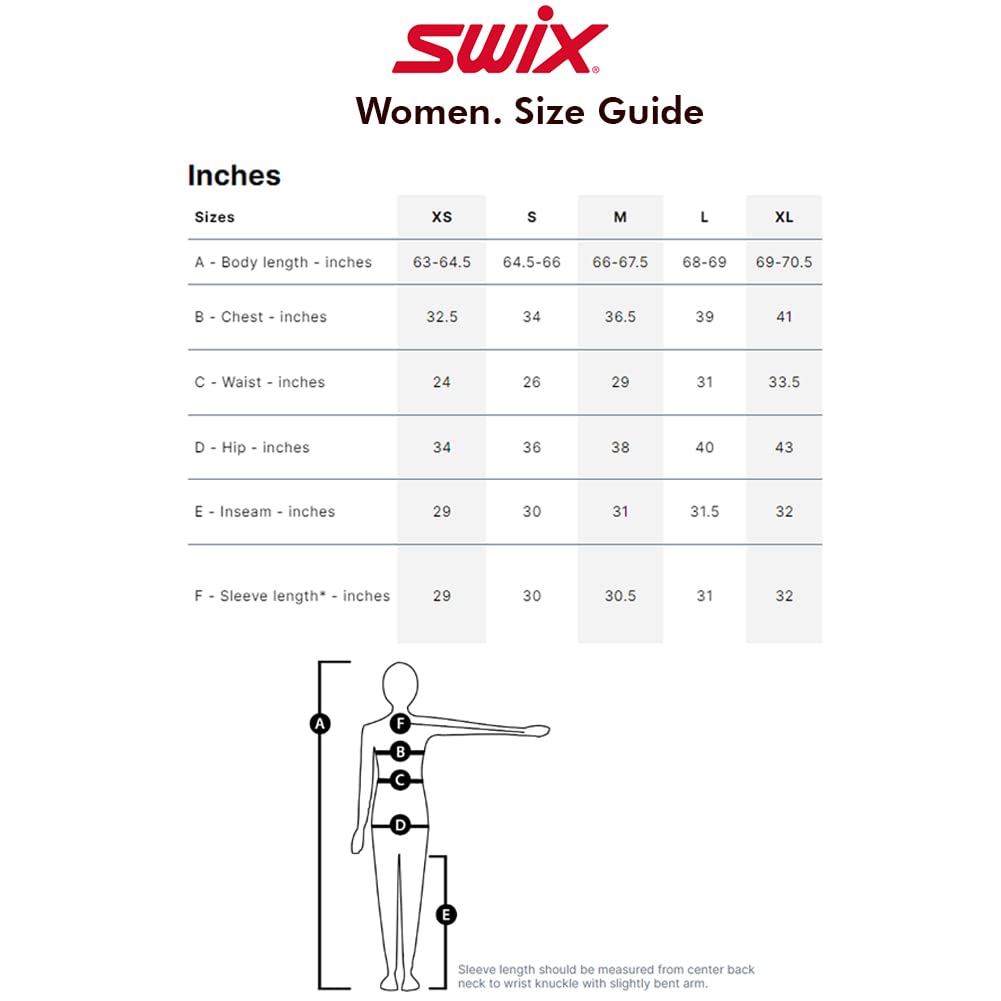 Swix Women's Winter Sports Cross Country Skiing Training Tight Fit Triac Race X Body W Thermal Baselayer Pants, Fiery Red