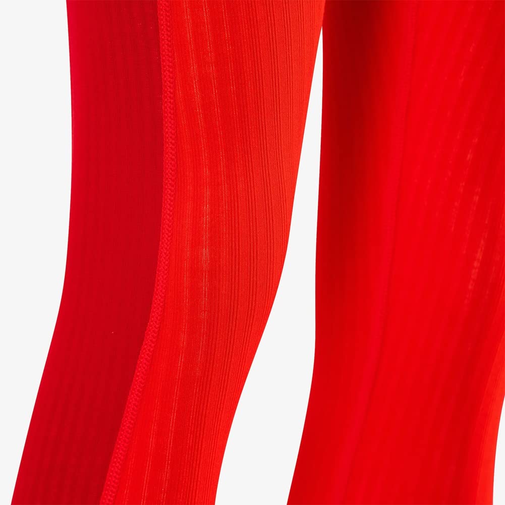 Swix Women's Winter Sports Cross Country Skiing Training Tight Fit Triac Race X Body W Thermal Baselayer Pants, Fiery Red