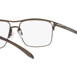 Oakley Men's Ox5068 Holbrook Ti Rx Rectangular Prescription Eyewear Frames, Pewter/Demo Lens, 55 mm