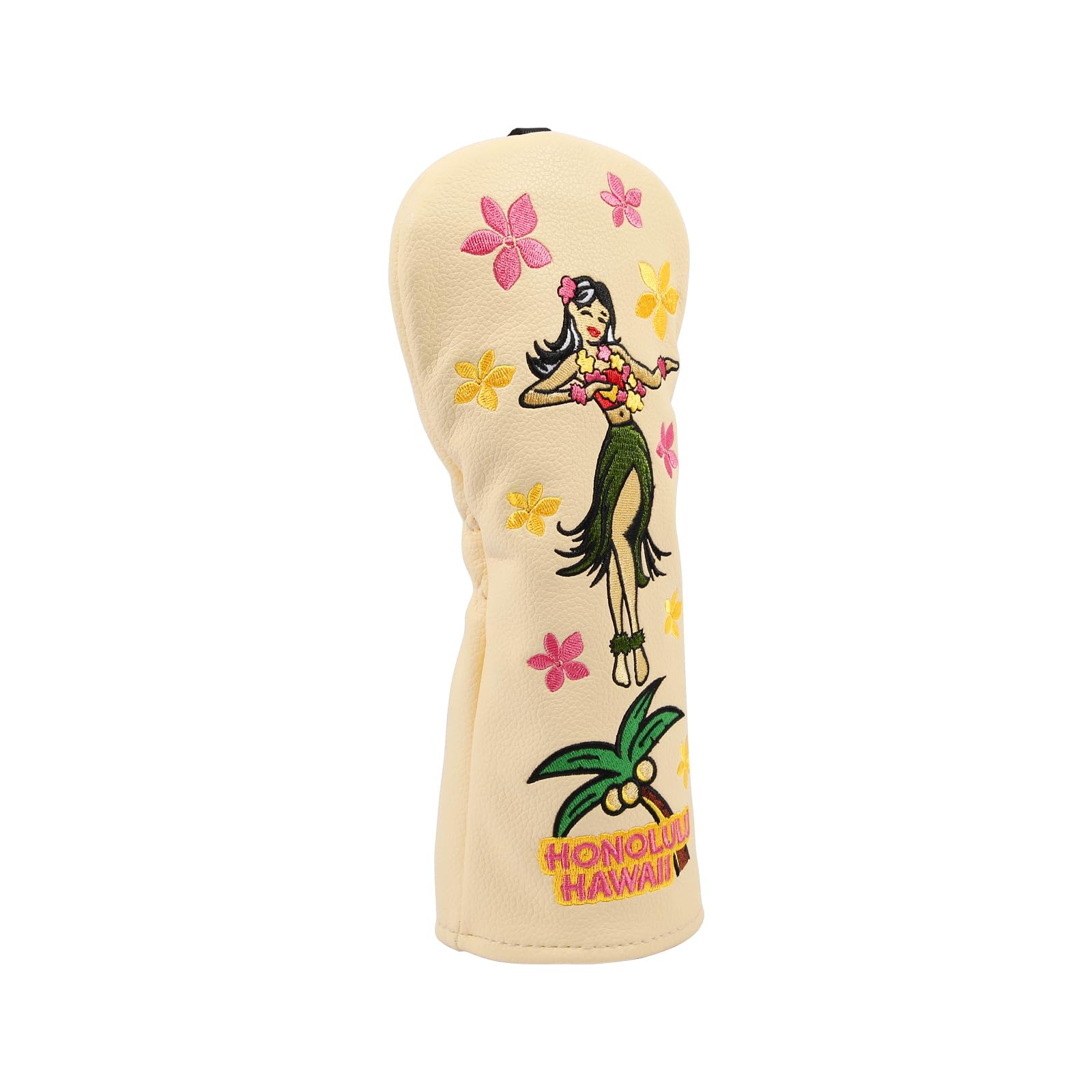 Studio Crafted Honolulu Hawaii Hula Girl Golf Driver Fairway Woods Hybrid Headcover (Fairway Cover)