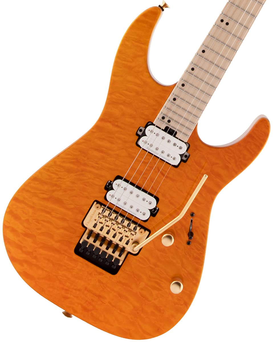 Charvel Pro-Mod DK24 HH FR - Dark Amber