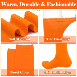 Orange Knee High Socks for Women Knee High Orange Socks Velma Socks Orange High Socks Long Orange Socks Knee High Socks