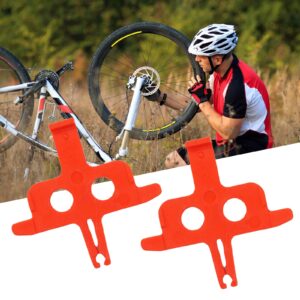 kingsea 12PCS Bicycle Brake Spacer,Disc Empty Pinch,Hydraulic Disc Brake Pads Spacer Instert Bicycle Brake Spacer Disc Brakes Cycling Spare Parts for Shimano,MTB or Road Bike(Type C)