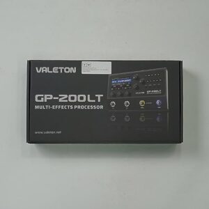 Valeton GP-200LT Multi Effects Pedal Multi Effects Processor Guitar Effects Pedal Bass Pedal Amp Modeling IR Cabinets Simulation Multi-Effects with FX Loop MIDI I/O Stereo OTG USB Audio Interface