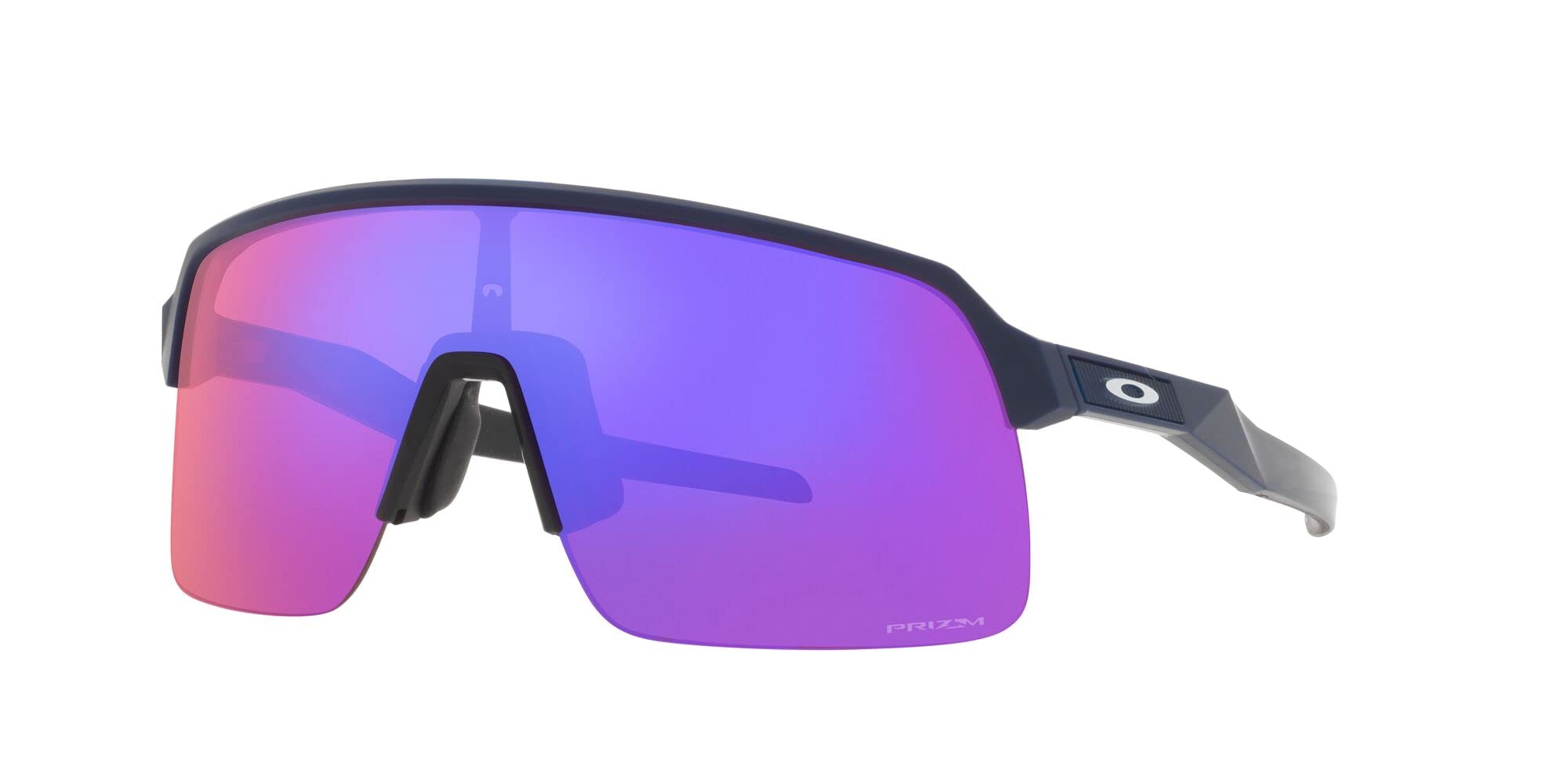 Oakley Men's OO9463A Sutro Lite Low Bridge Fit Rectangular Sunglasses, Matte Navy/Prizm Trail, 39 mm