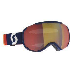 scott goggle faze ii (retro blue;illuminator red chrome/illuminator red chrome, one size) 2022/23