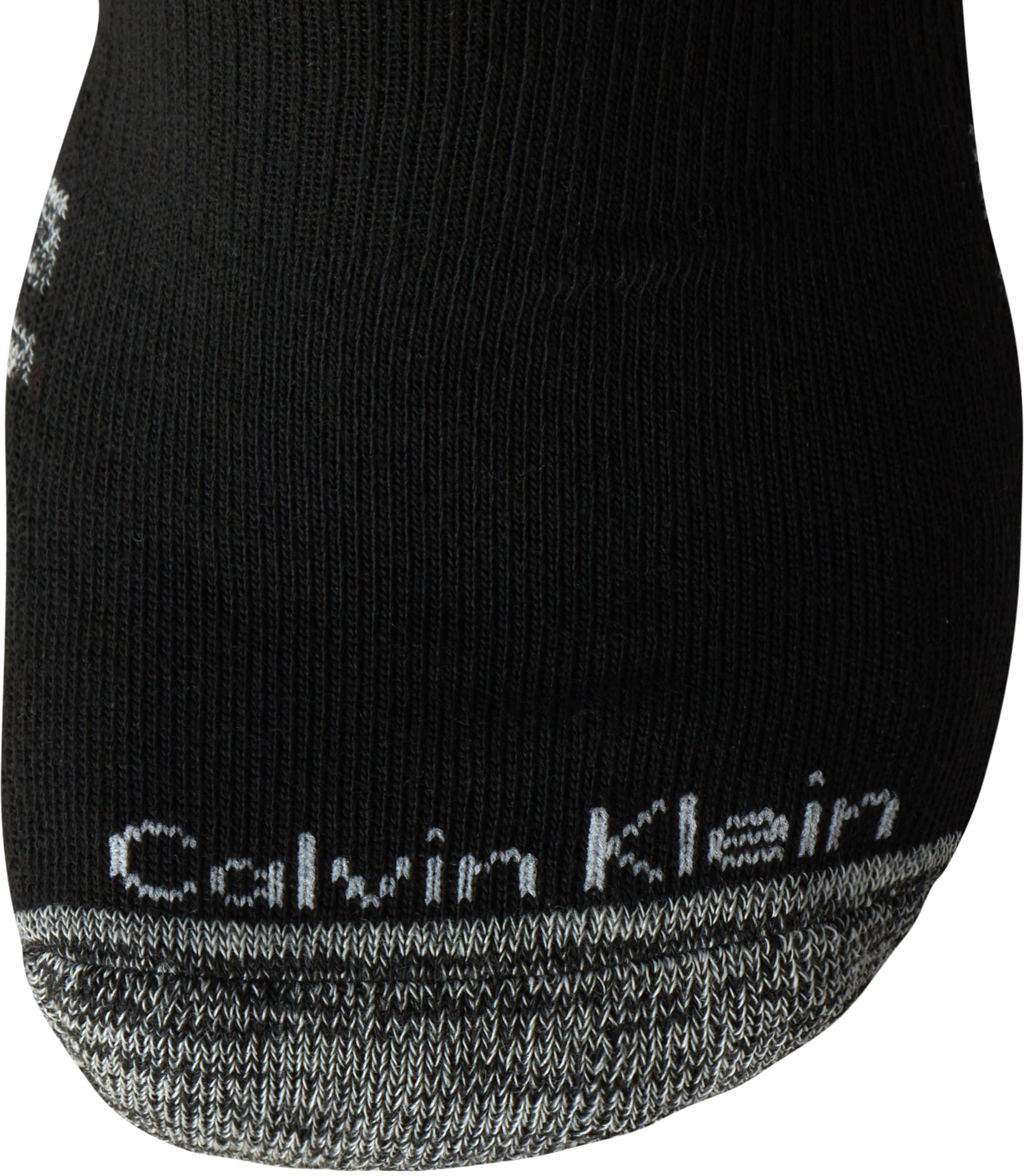 Calvin Klein Men's Quarter Socks - 12 Pack Soft Cushioned Athletic Ankle Socks for Men - Breathable Men's Sports Socks, Size 7-12, Black CK