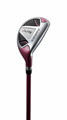 Aspire Xlite Super Performance Precise Junior Golf Club Set, Pink Set for Girls Ages 6 to 8, Right Handed