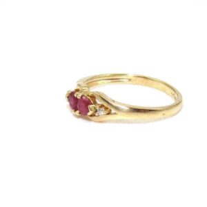 1.50 Ct Heart Cut Red Ruby Diamond Lab-Created Engagement Ring 14K Yellow Gold Plated BY BALAJIGEMSANDJEWELRY (12)